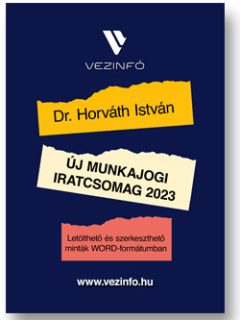 ÚJ MUNKAJOGI IRATCSOMAG 2023 (E-kiadvány)
