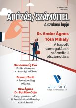   ADÓZÁS/SZÁMVITEL (elektronikus, PDF-formátumú folyóirat)